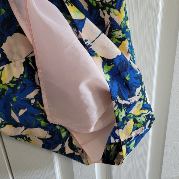 J. Crew Floral A-Line Dress, Women's Size 0P - Picture 7 of 9